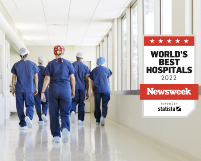 Newsweek Worlds best hospital Belgium 2022 def